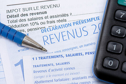 French income tax return French income tax return