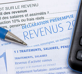 French income tax return